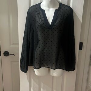 A new day, black women’s blouse